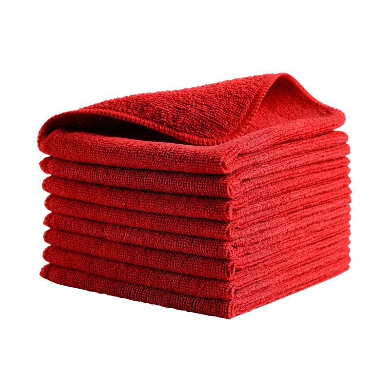Rubbermaid professionele microvezeldoek 40,6 x 40,6 cm rood, per 24 stuks