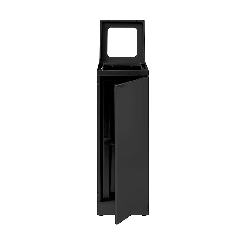 Bica Advanced 863 afvalbak open 65 liter zwart