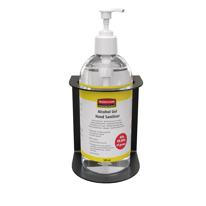 Rubbermaid wandhouder voor pompfles zwart