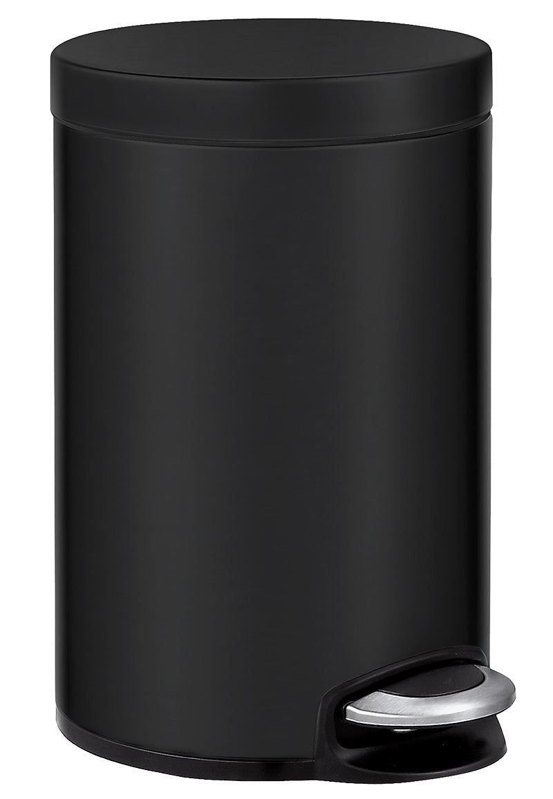 EKO Serene pedaalemmer 12 liter mat zwart