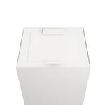 V-Part top met klepdeksel voor modulaire afvalscheidingsunit 90 liter wit