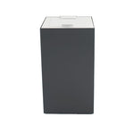 V-Part top met klepdeksel voor modulaire afvalscheidingsunit 90 liter wit
