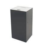 V-Part top met klepdeksel voor modulaire afvalscheidingsunit 90 liter wit