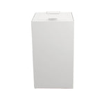 V-Part top met klepdeksel voor modulaire afvalscheidingsunit 90 liter wit