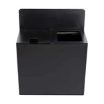 V-Part wandafvalscheidingsunit 2 x 15 liter mat zwart
