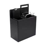 V-Part wandafvalscheidingsunit 2 x 15 liter mat zwart
