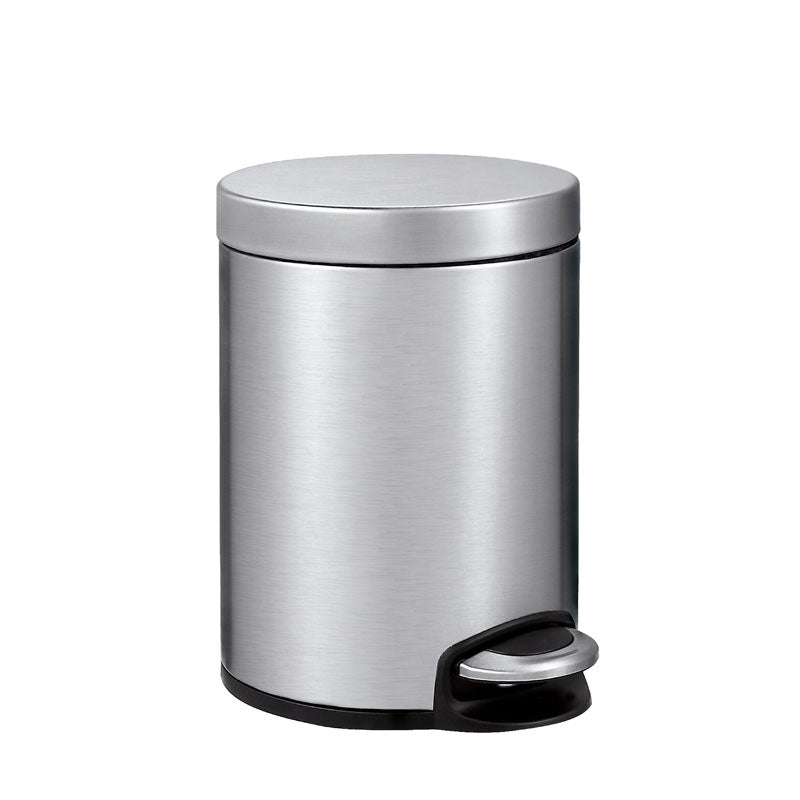 EKO Serene pedaalemmer 5 liter met metalen Binnenemmer mat RVS