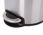EKO Serene pedaalemmer 5 liter met metalen Binnenemmer mat RVS