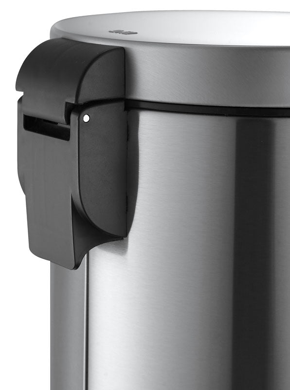 EKO Serene pedaalemmer 5 liter met metalen Binnenemmer mat RVS