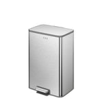 EKO Marina pedaalemmer 50 liter mat RVS