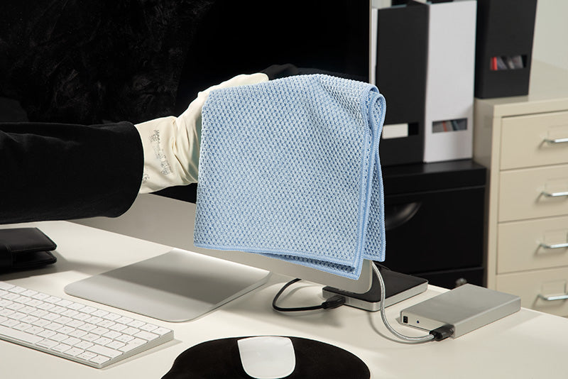 Spontex Pro Microvezel Pro Recycled microvezeldoek blauw