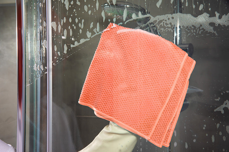Spontex Pro Microvezel Pro Recycled microvezeldoek rood