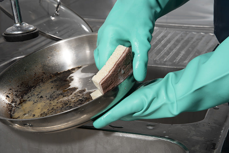 Spontex Pro Sponrex 100 schuurspons geel