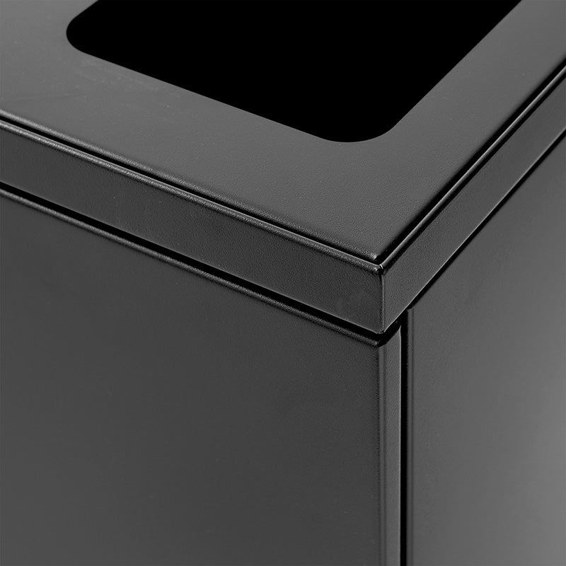 Bica Advanced 863 afvalbak open 65 liter antraciet