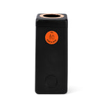 EarthBin afvalbak 60 liter zwart met oranje opening