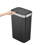 EKO Hana Deluxe Sensor Bin 50 liter zwart
