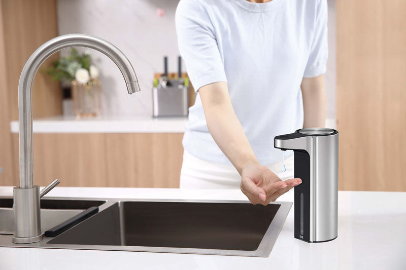 EKO Aroma Smart zeepdispenser met sensor 250 ml mat RVS