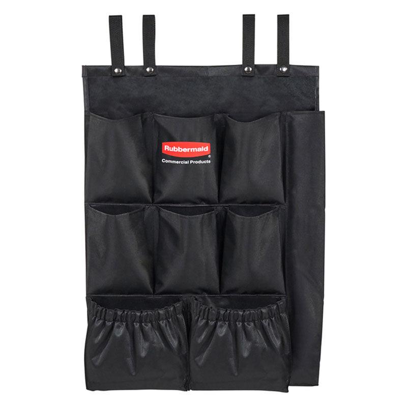 Rubbermaid opbergzak met 9 vakken zwart