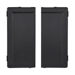 Rubbermaid set afsluitbare deuren voor housekeeping-wagens zwart