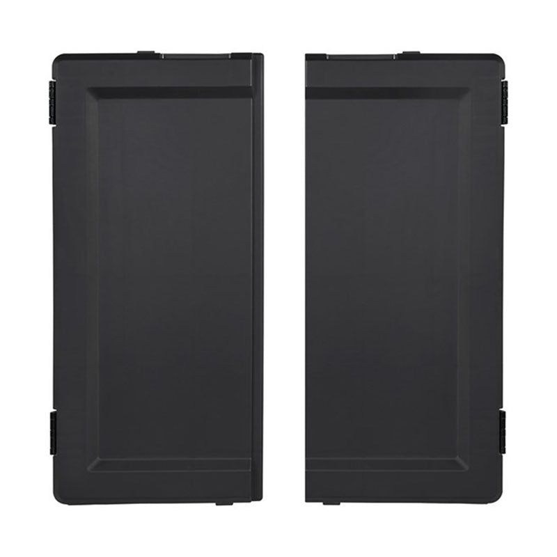 Rubbermaid set afsluitbare deuren voor housekeeping-wagens zwart