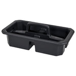 Rubbermaid schoonmaakcaddy zwart