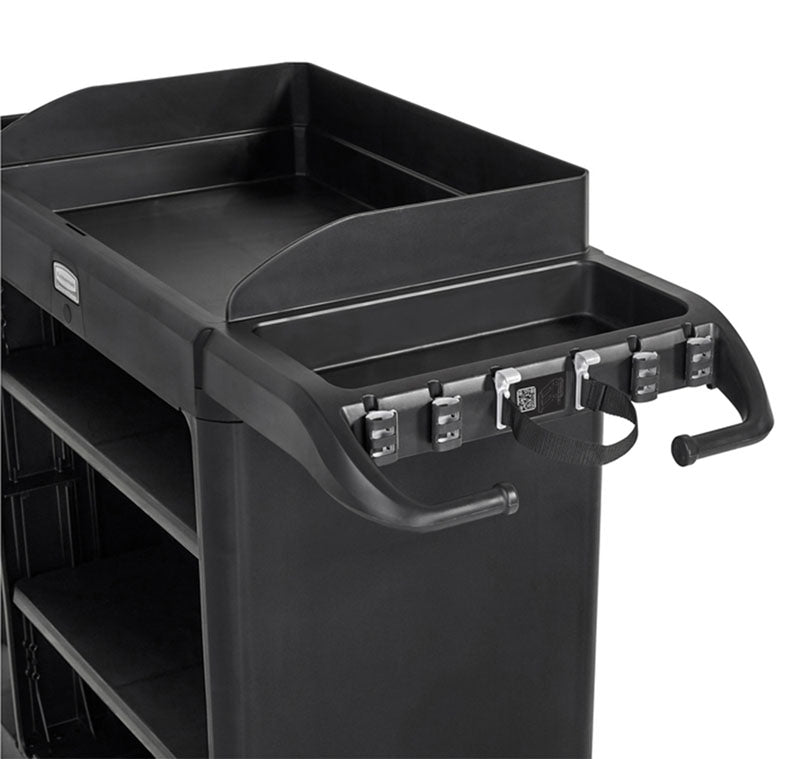 Rubbermaid stofzuigerhouder voor housekeeping-wagens zwart