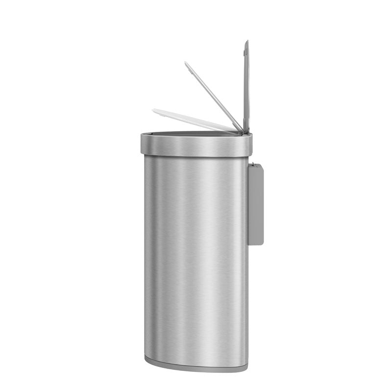 EKO Deluxe Shell Sensor Bin 65 liter mat RVS