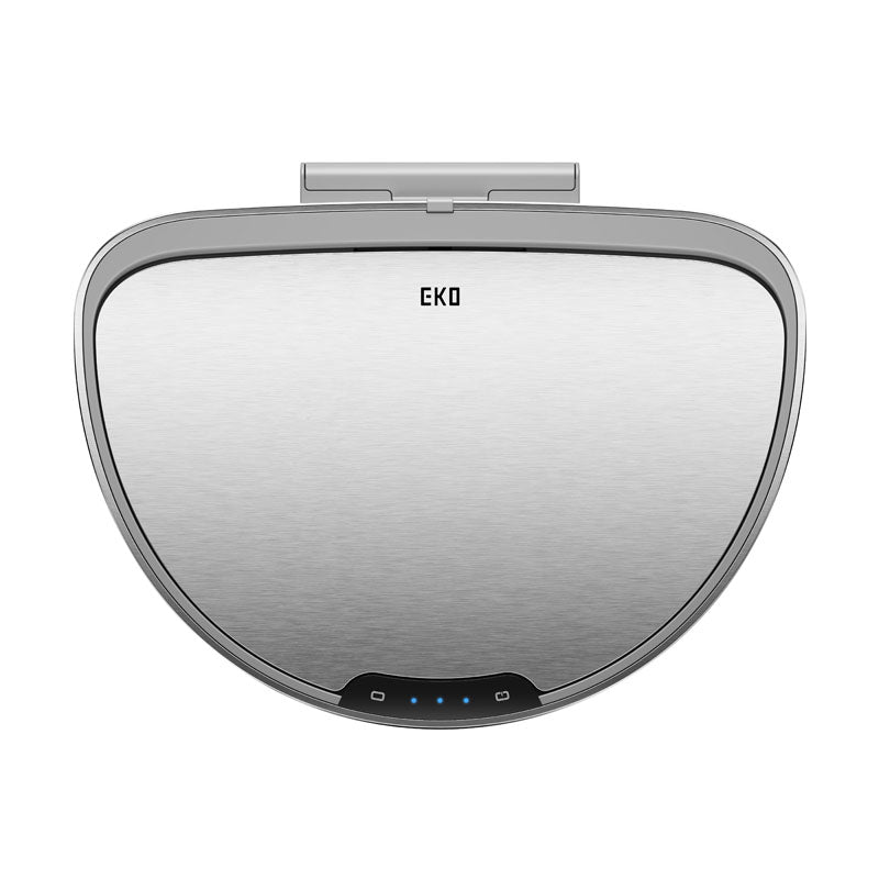 EKO Deluxe Shell Sensor Bin 65 liter mat RVS