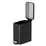 EKO Genie Slim pedaalemmer 5 liter zwart