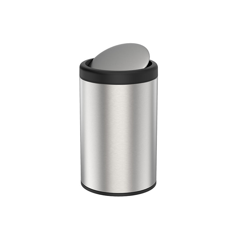 EKO Villa Swing Top Bin 12 liter mat RVS