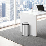 EKO Villa Swing Top Bin 12 liter mat RVS