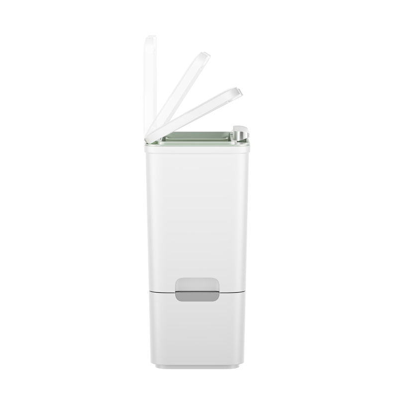 EKO Stackstore Touch Recycler 9 liter wit