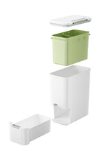 EKO Stackstore Touch Recycler 9 liter wit