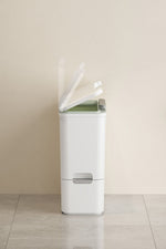 EKO Stackstore Touch Recycler 9 liter wit