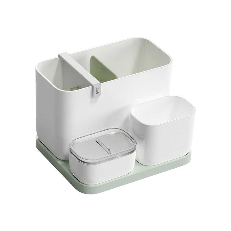 EKO Bento badkamer caddies set wit
