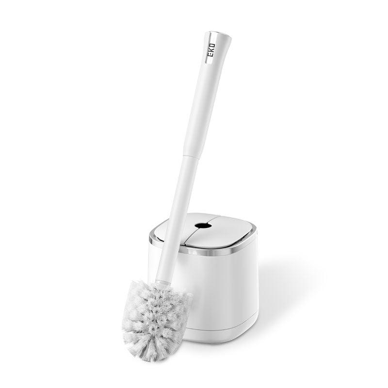 EKO Duo Wing toiletborstel wit