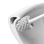 EKO Duo Wing toiletborstel wit