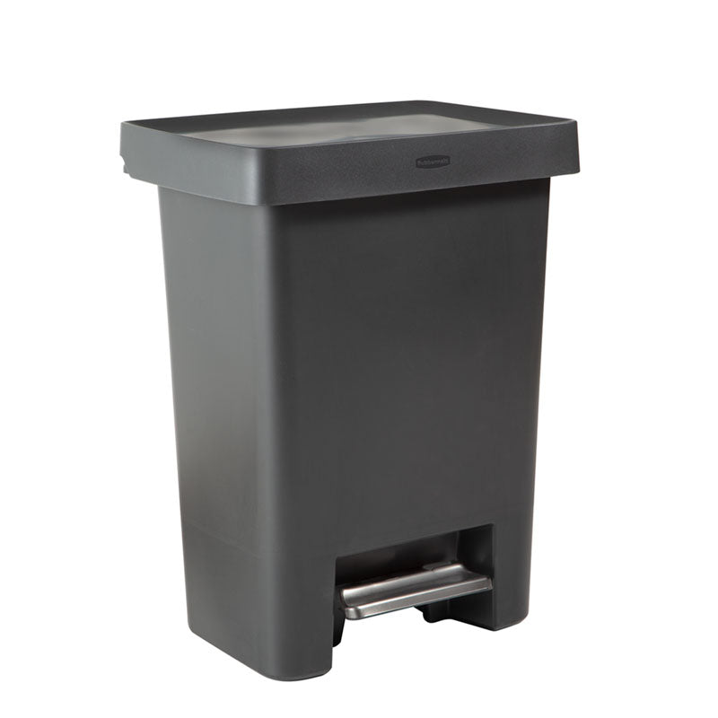 Rubbermaid Premier Step-On pedaalemmer 71 liter metallic grafiet