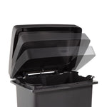 Rubbermaid Premier Step-On pedaalemmer 71 liter metallic grafiet