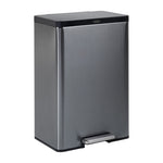 Rubbermaid Elite Step-On pedaalemmer 45 liter metallic grafiet