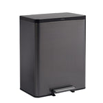 Rubbermaid Elite Step-On pedaalemmer 60 liter metallic grafiet
