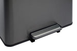 Rubbermaid Elite Step-On pedaalemmer 60 liter metallic grafiet