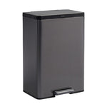 Rubbermaid Elite Step-On pedaalemmer 39 liter metallic grafiet