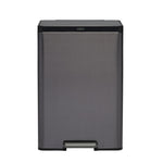 Rubbermaid Elite Step-On pedaalemmer 39 liter metallic grafiet