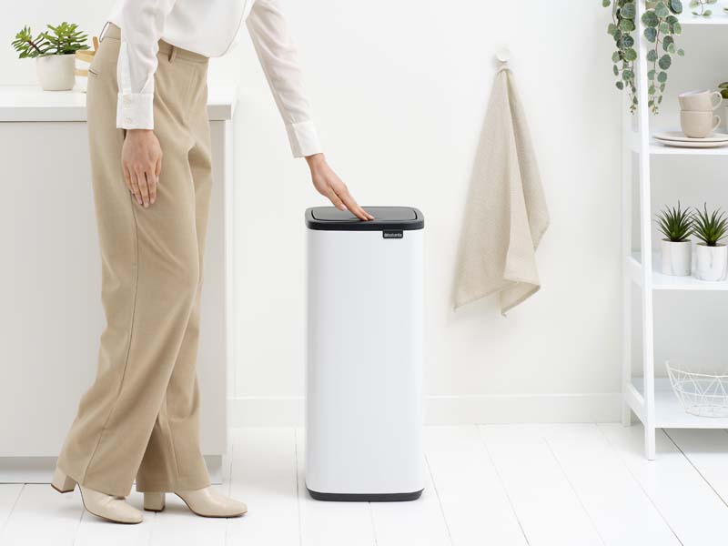 Brabantia Bo Touch Bin 30 liter wit