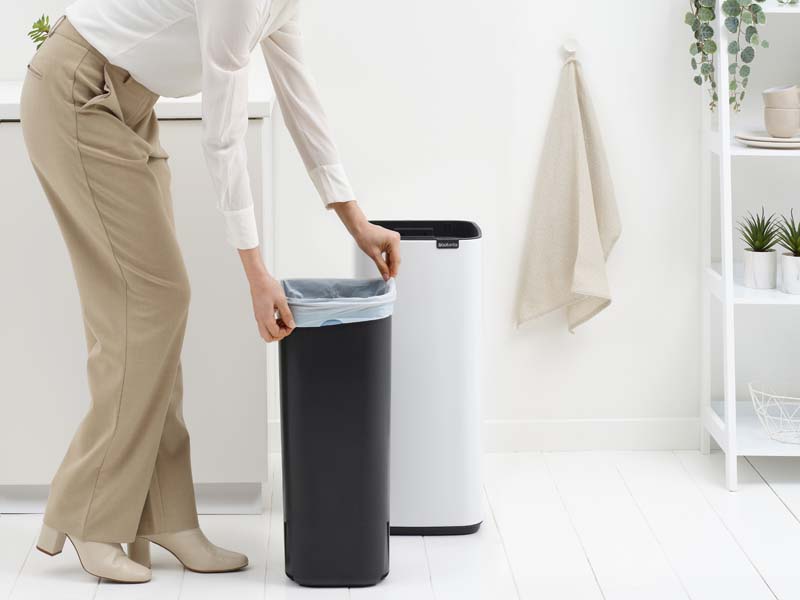 Brabantia Bo Touch Bin 30 liter wit