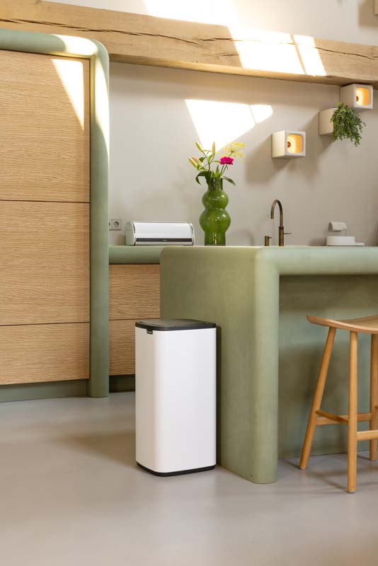 Brabantia Bo Touch Bin 30 liter wit
