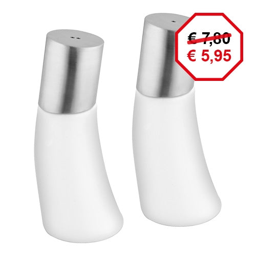 peper & zoutstrooier H.10cm