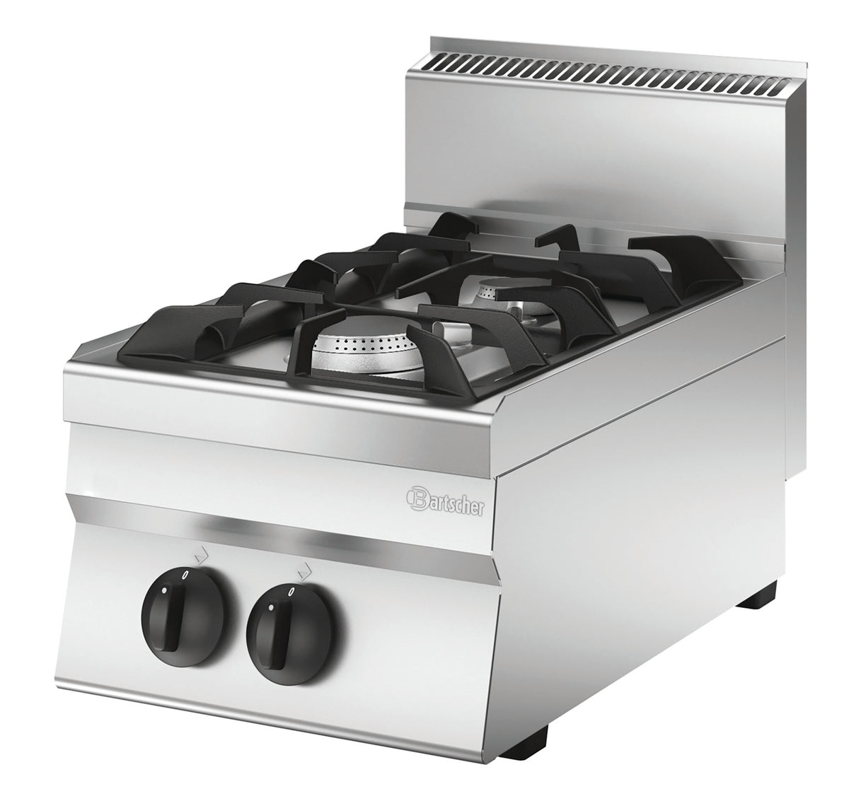 Gasfornuis 650, 2-pits, TA