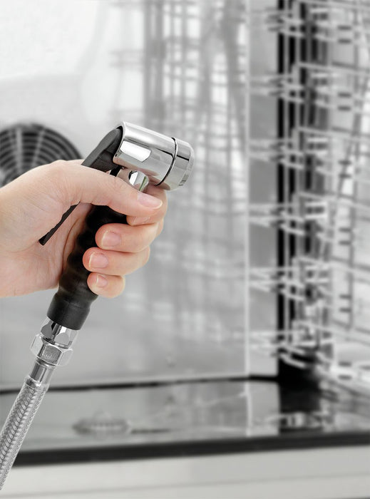 Hand shower for combi-steamer